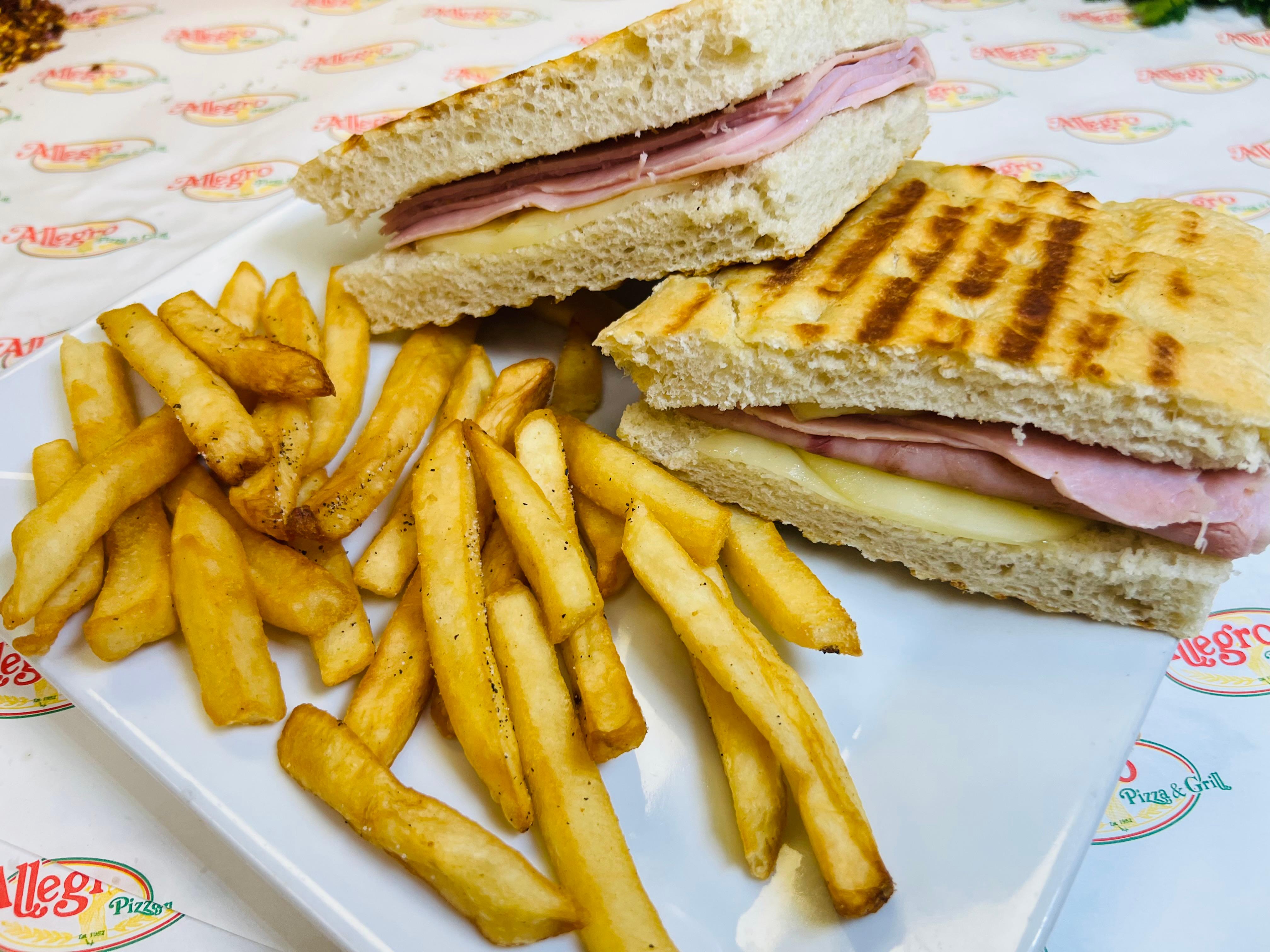 Ham & Cheese Panini.