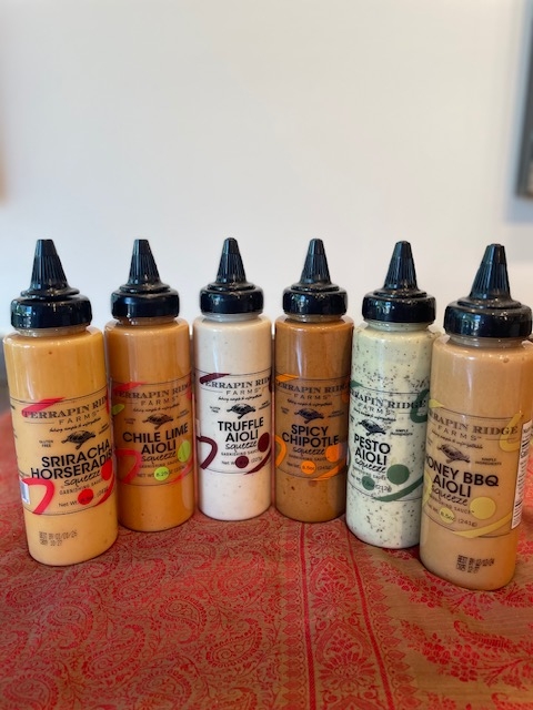 Terrapin Ridge Squeeze Bottles.