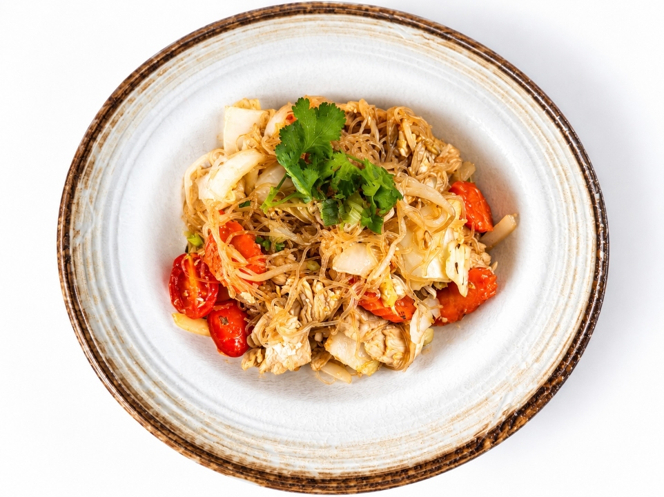 Pad Woon Sen (Glass Noodles).