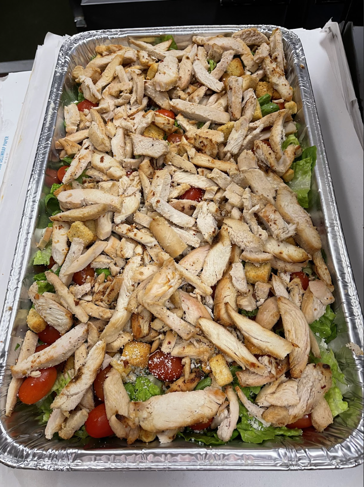 Chicken Caesar Salad.