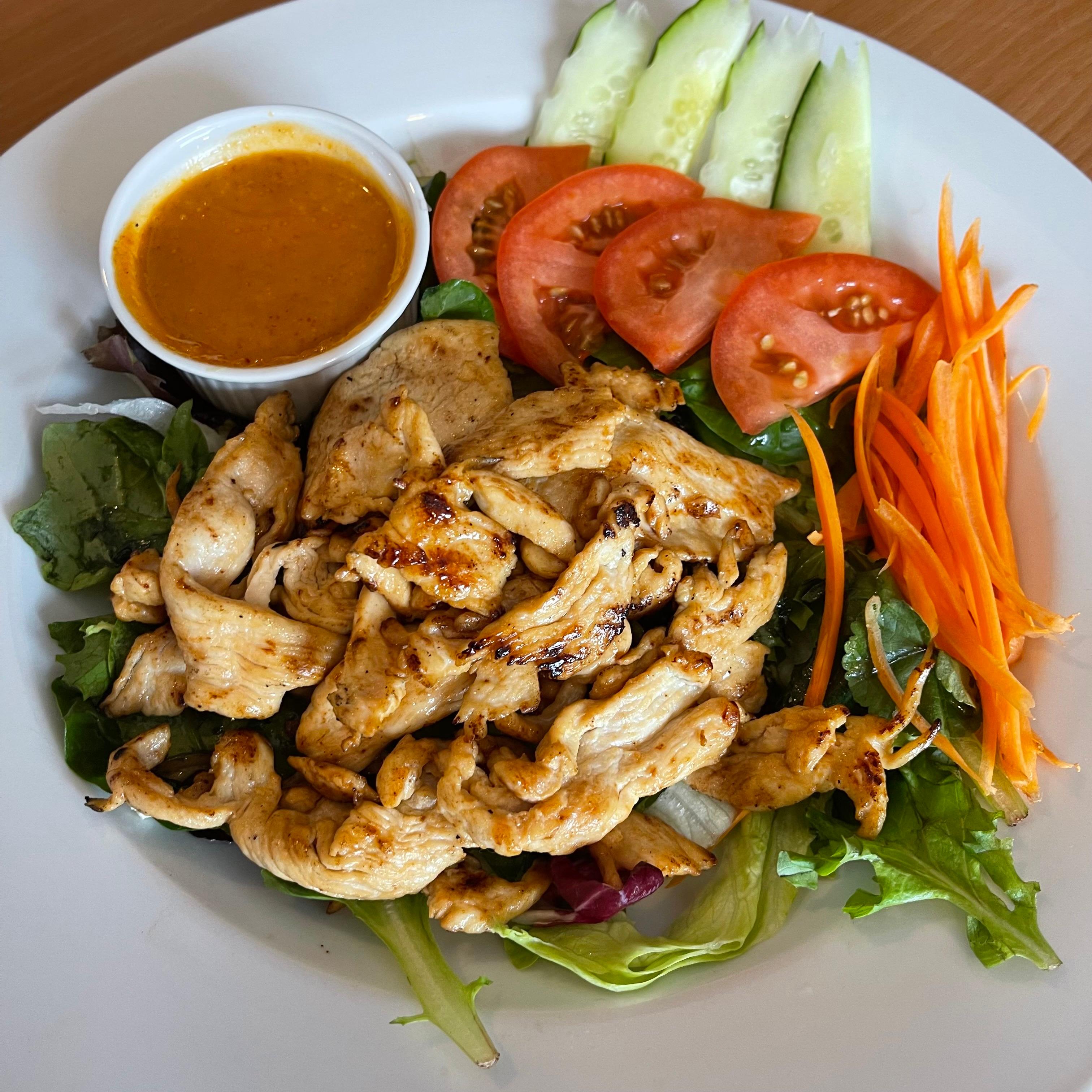 Signature Salad Chicken.