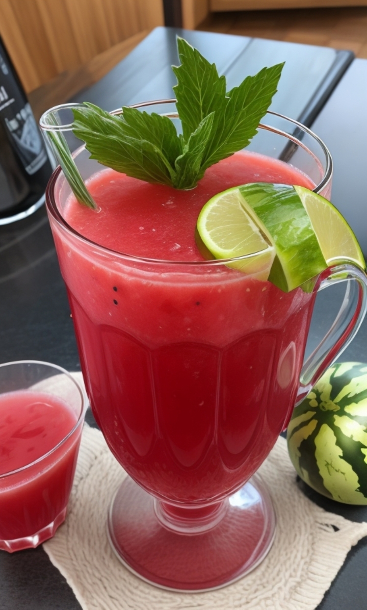 Pitcher of Red Punch.
