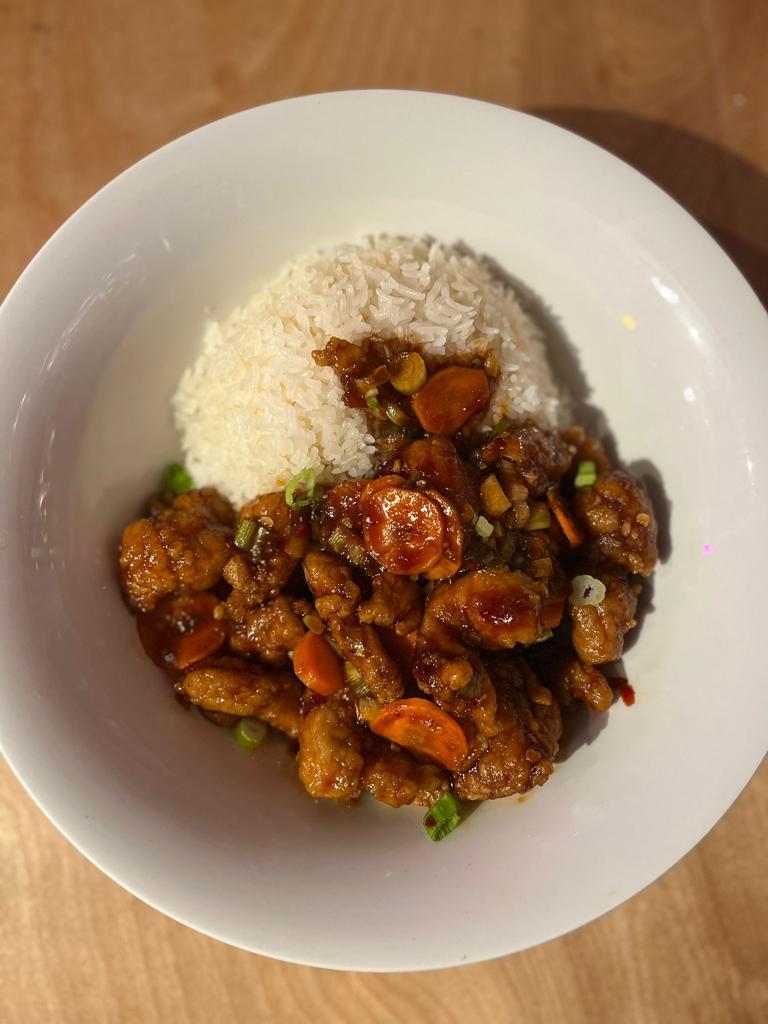 General Tso Steak.
