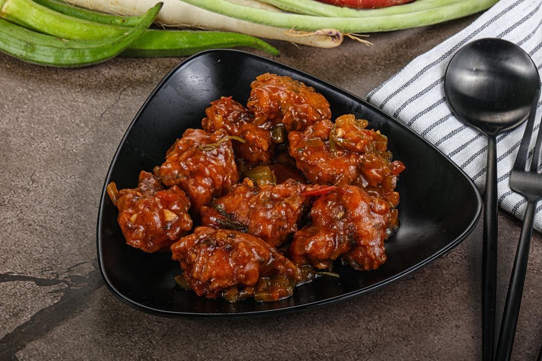 Chicken Manchurian.