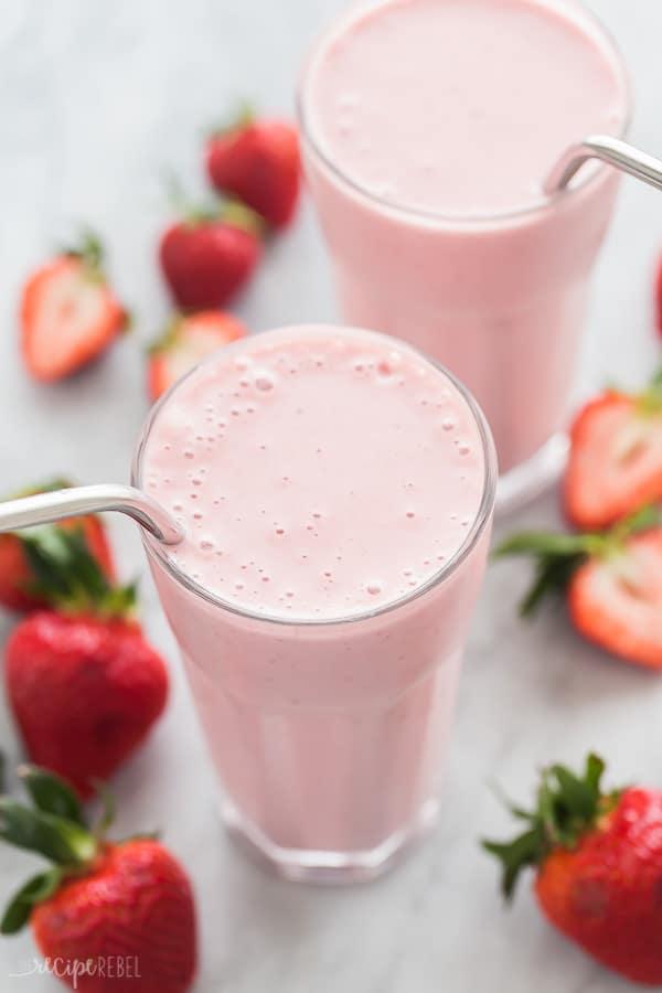 Strawberry Smoothie.