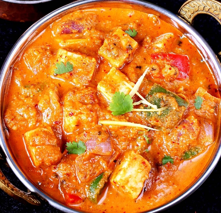 Kadhai Paneer.