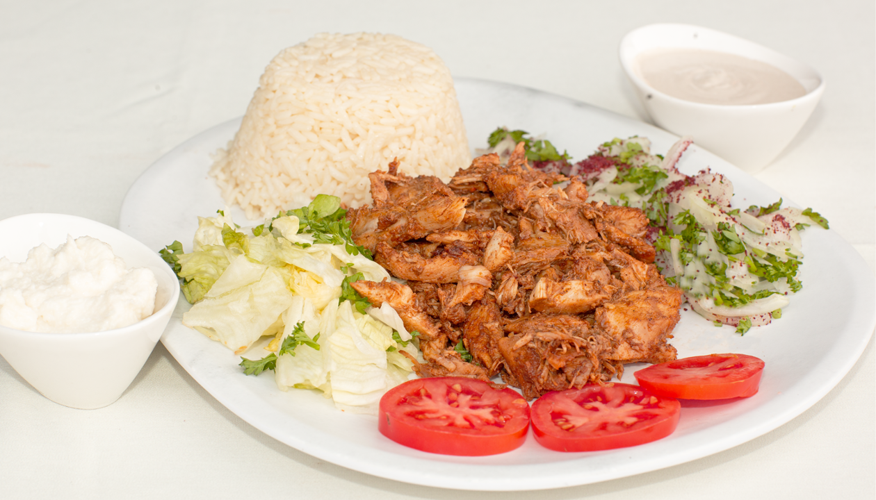 Chicken Shawarma Plate.