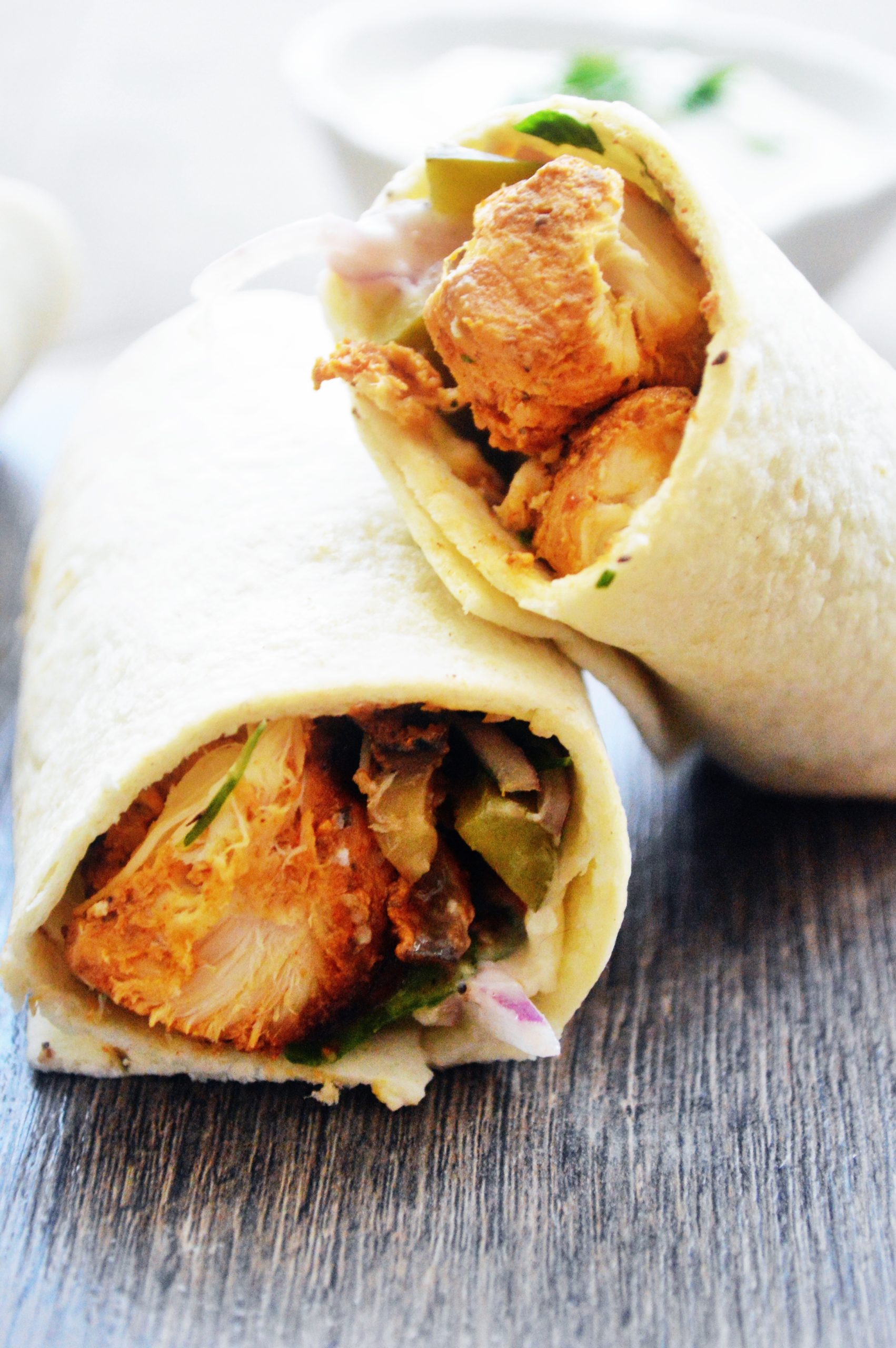Shish Tawook Wrap.