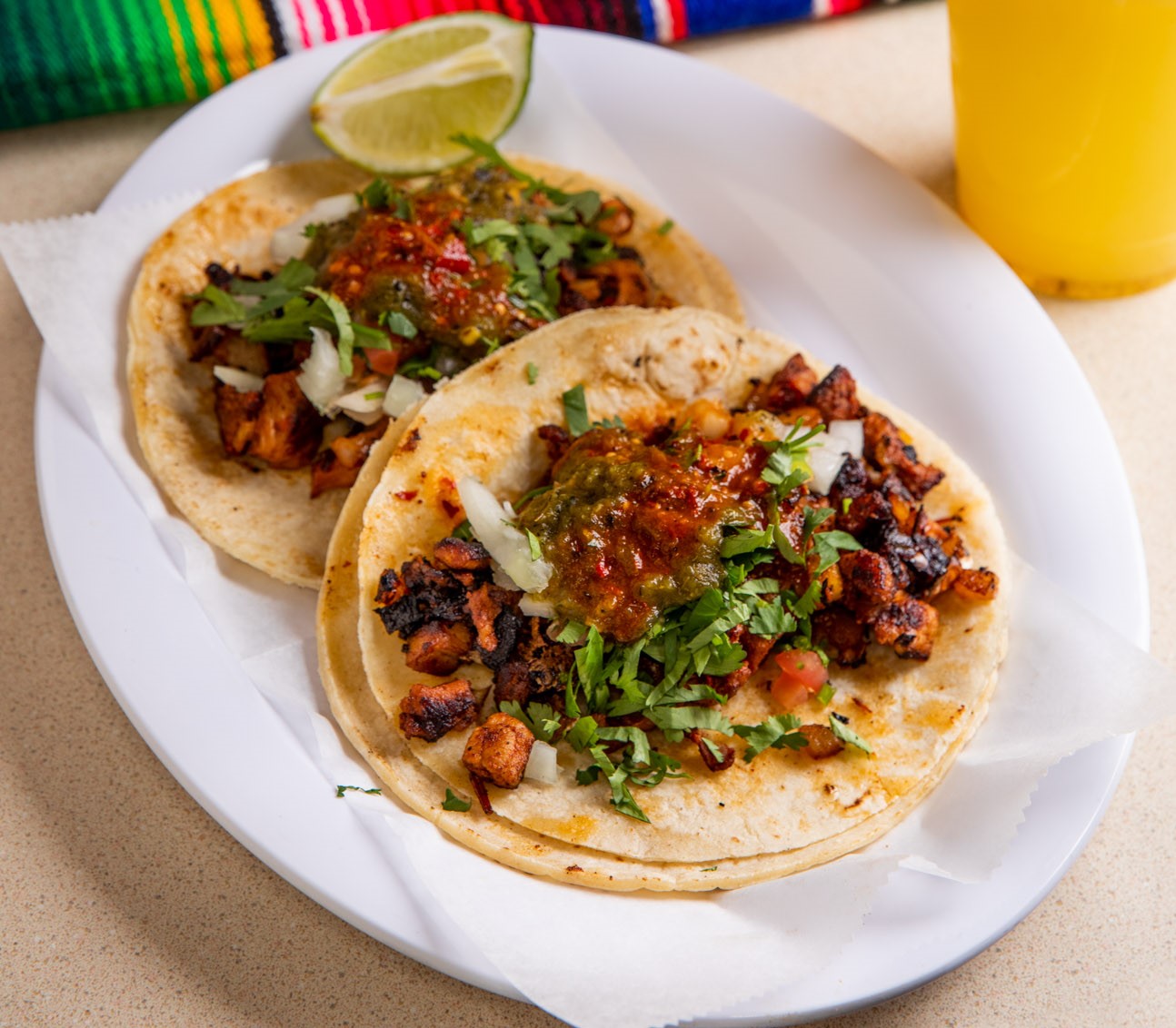 Spicy Pork Taco.