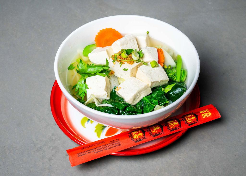 Tofu Noodle Soup.