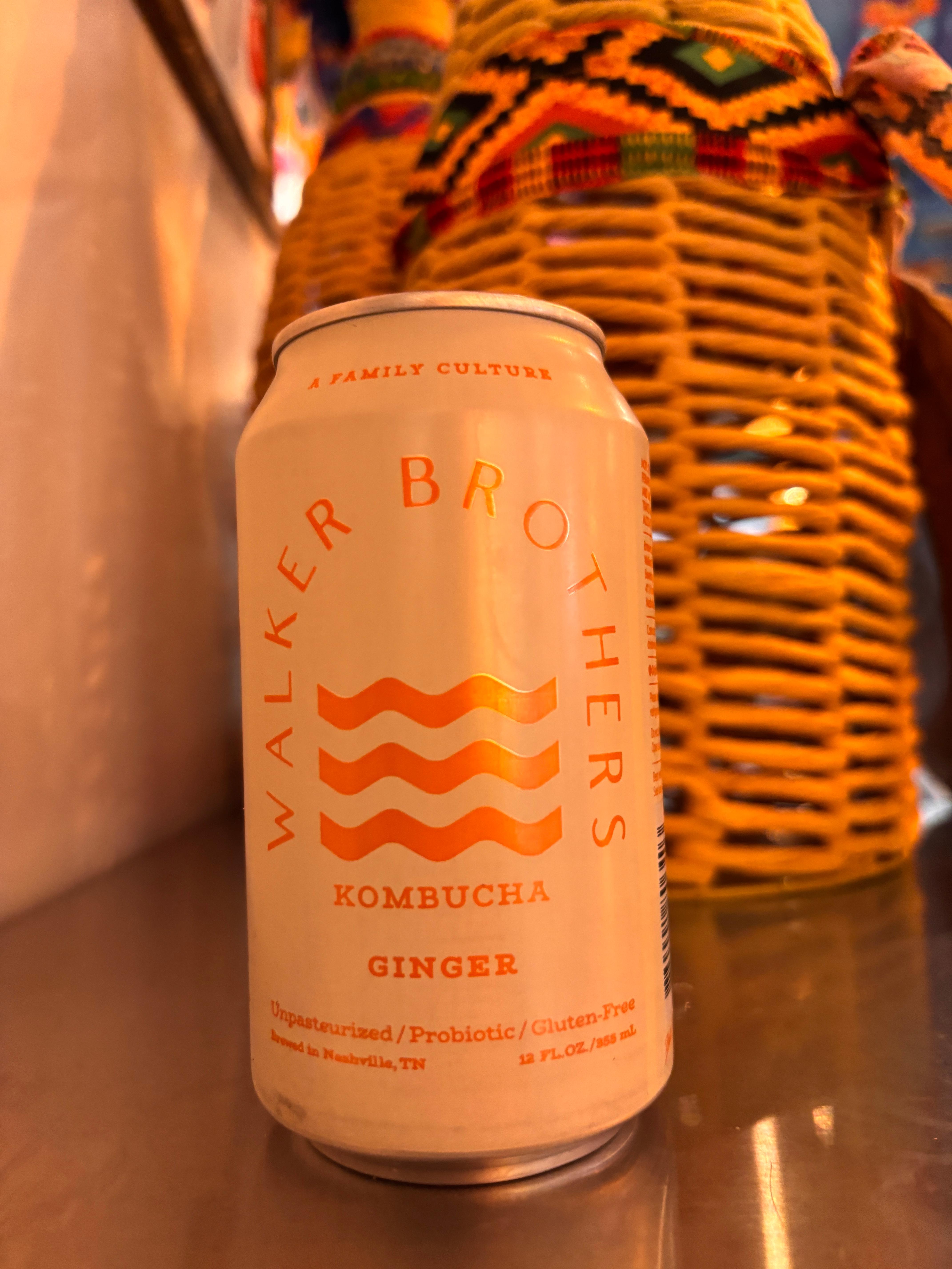 Walker Brothers Kombucha Ginger.