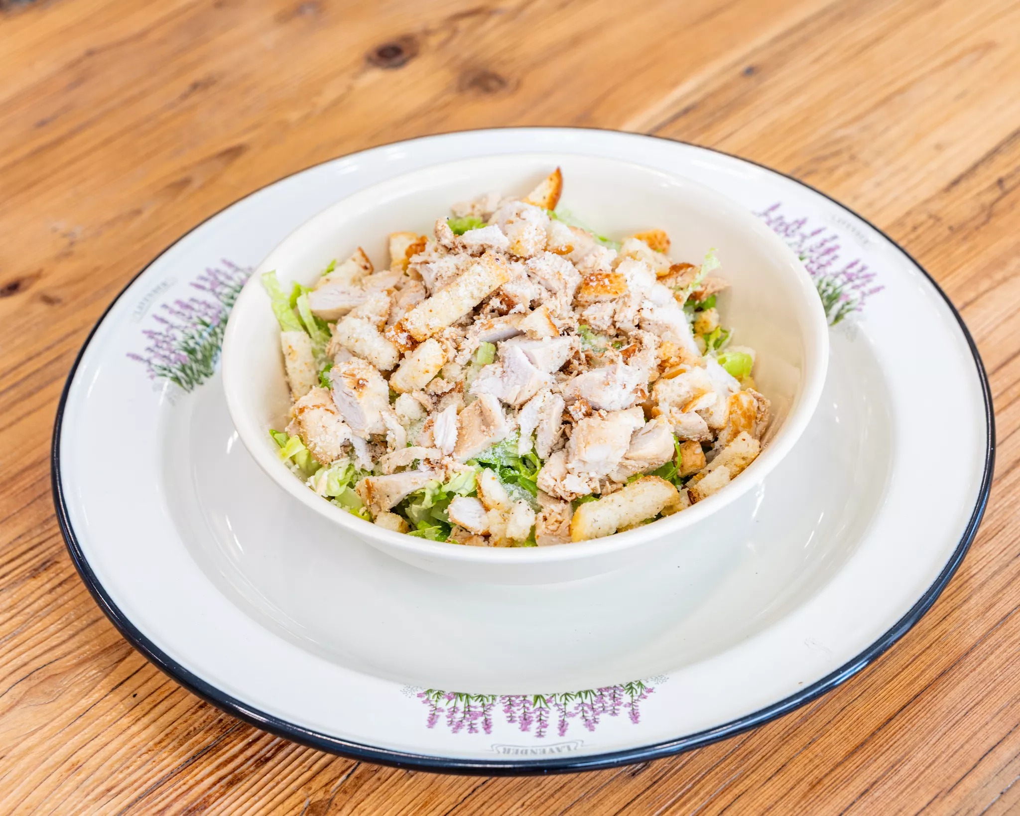 Chicken Caesar Salad.