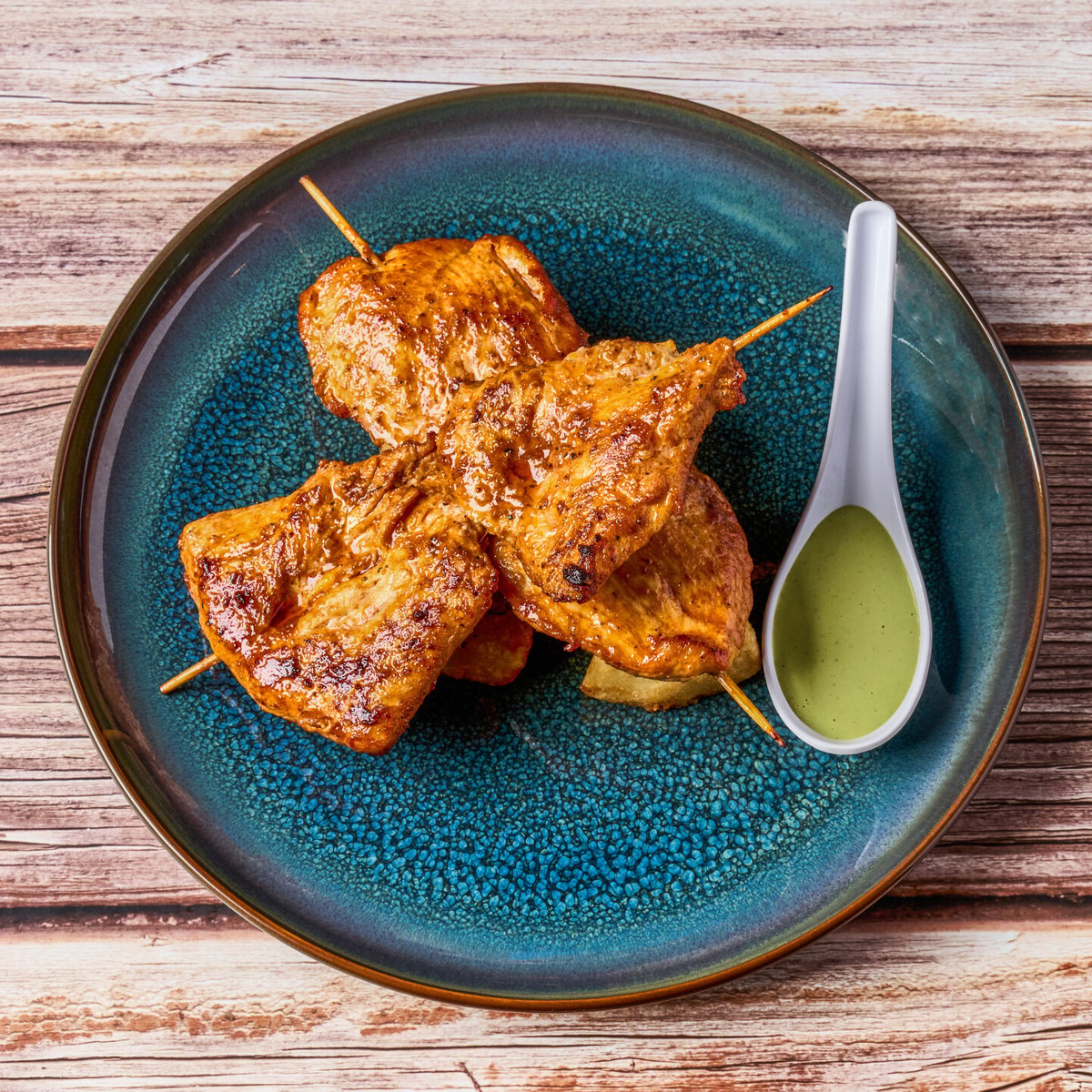 Anticuchos.