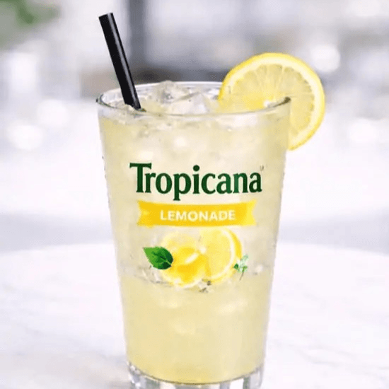 Tropicana Lemonade.