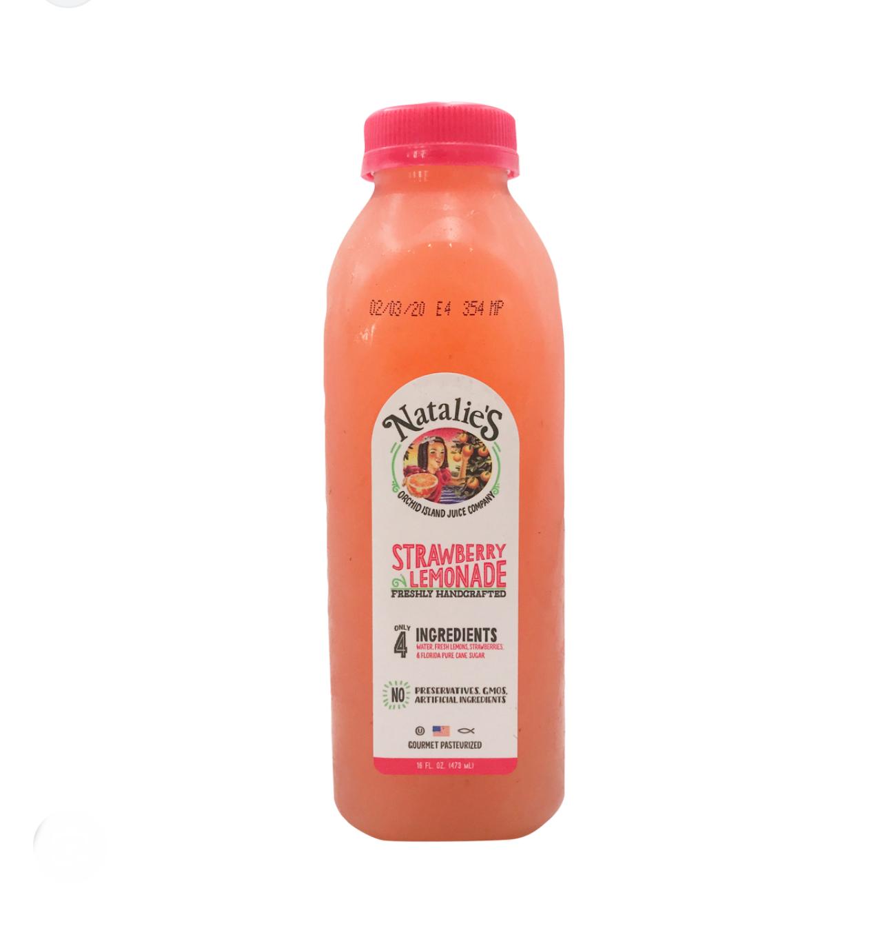 Natalie's Strawberry Lemonade.