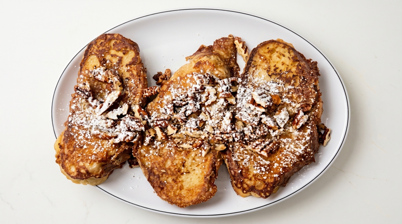 Maple Pecan French Toast.