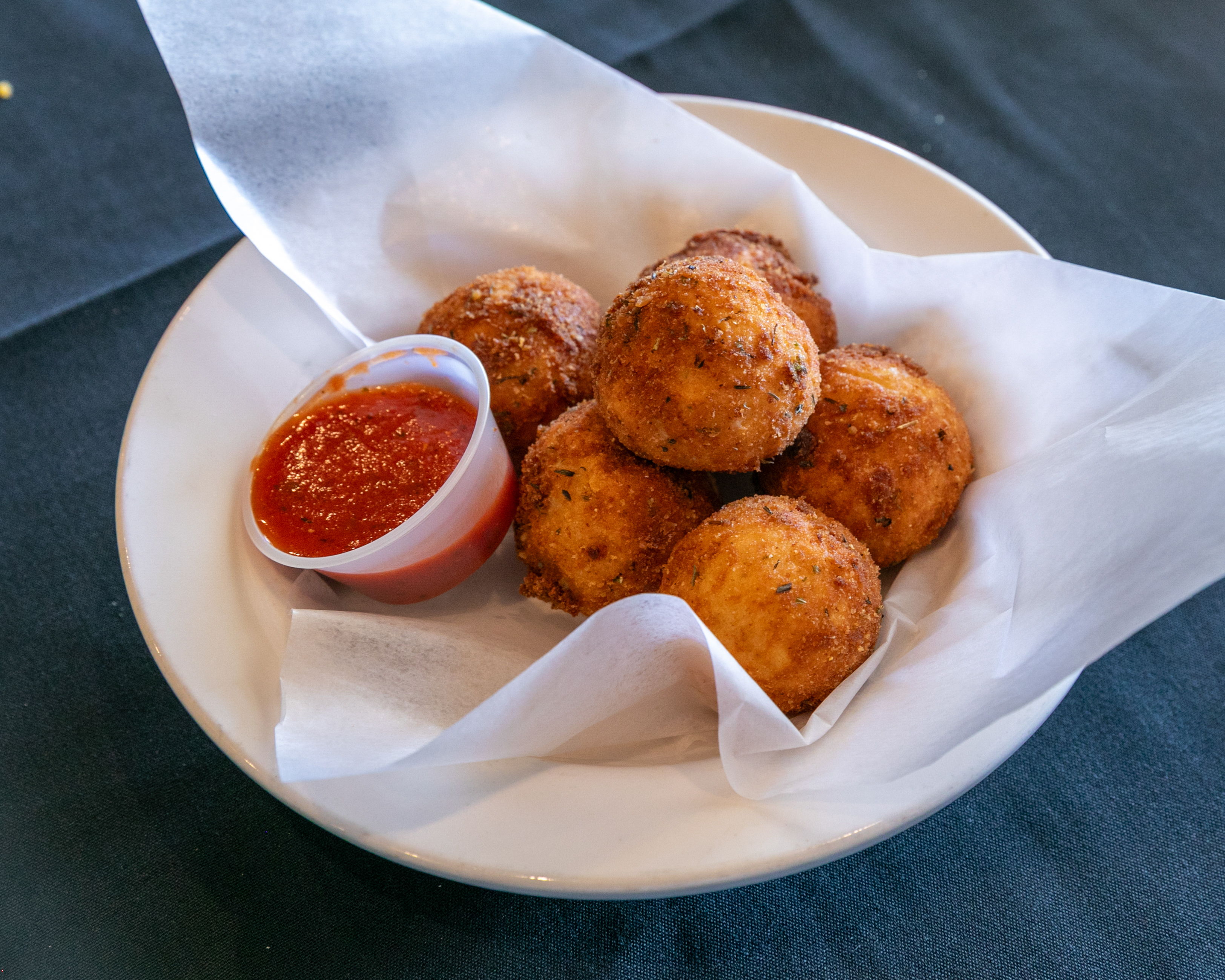 Homemade Arancinis.