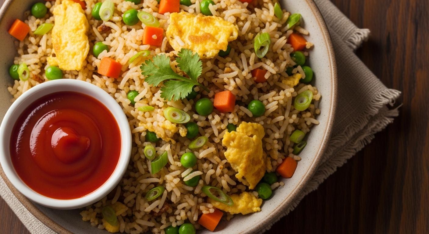 Egg Fried Rice.