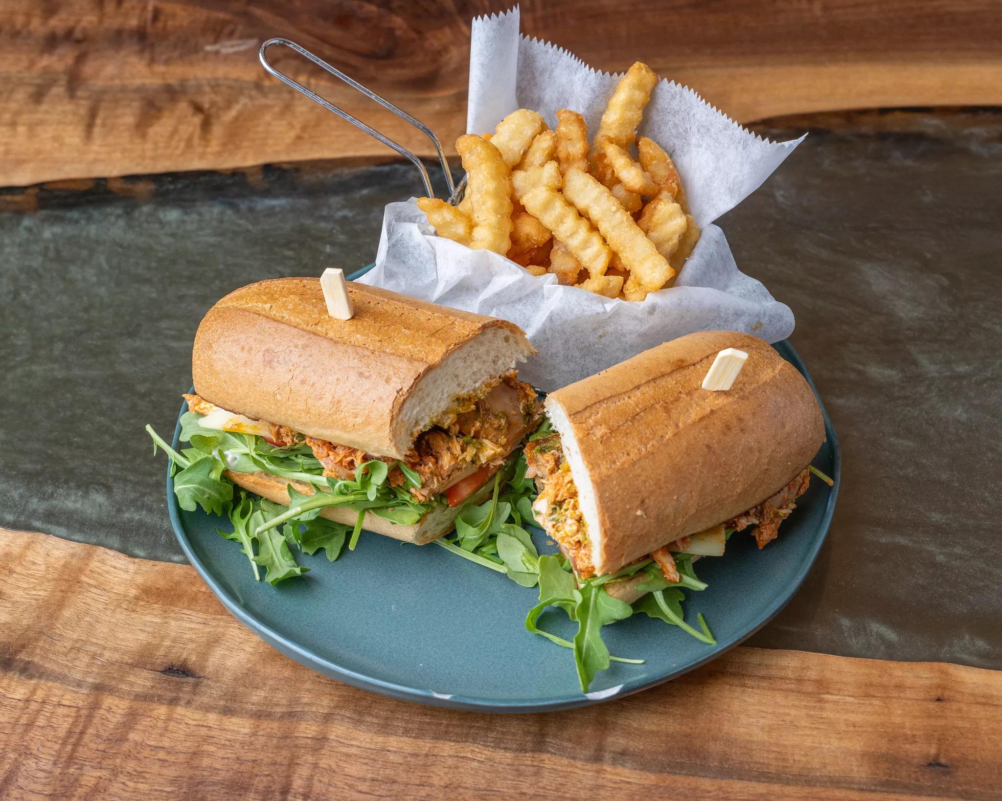 The Hurricane Chicken Sandwich.