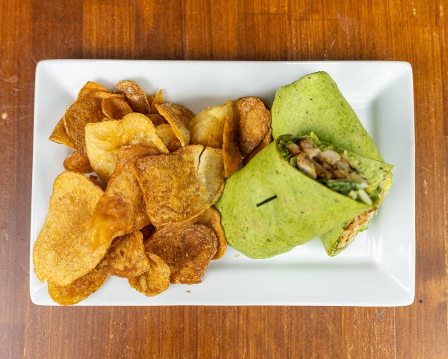 Chicken Caesar Wrap.