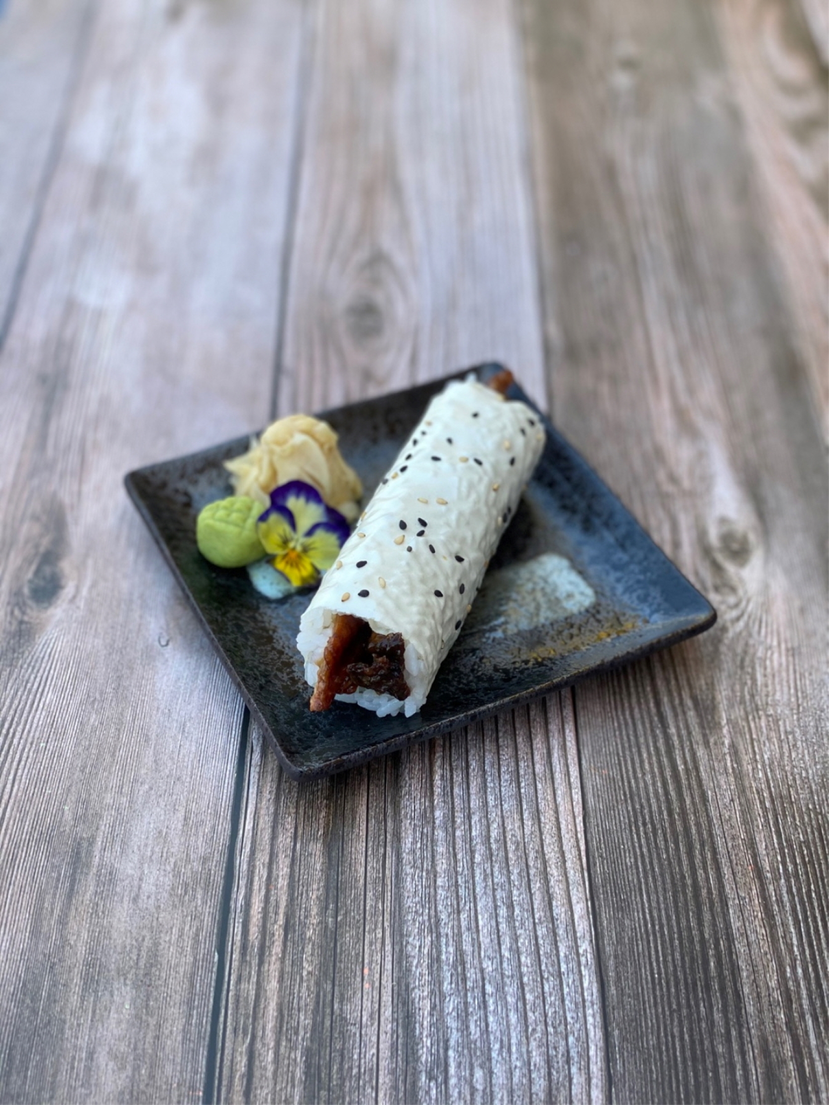 Eel Hand Roll.