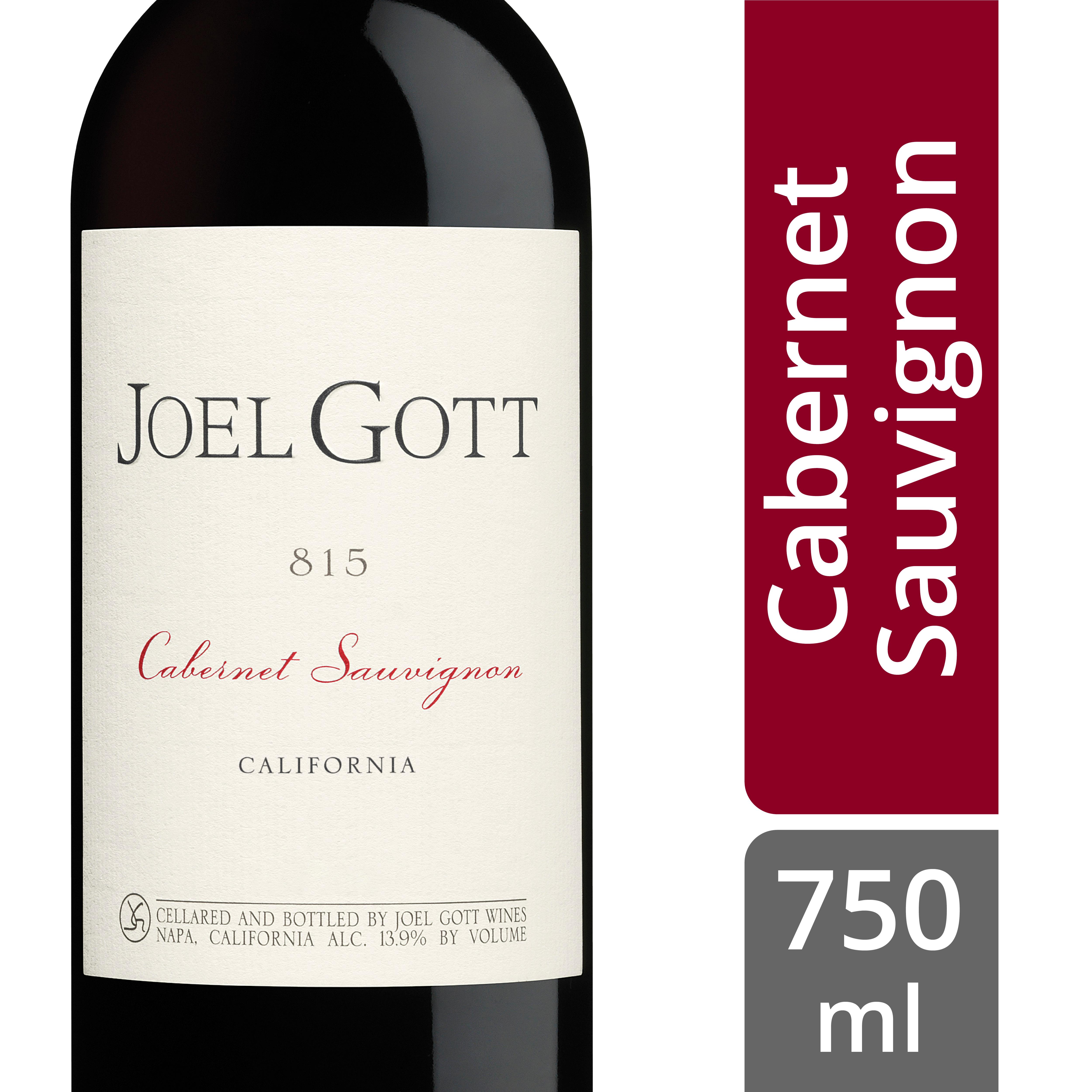 Joel Gott 815 Cabernet Sauvignon Red Wine - 750.0 ML.