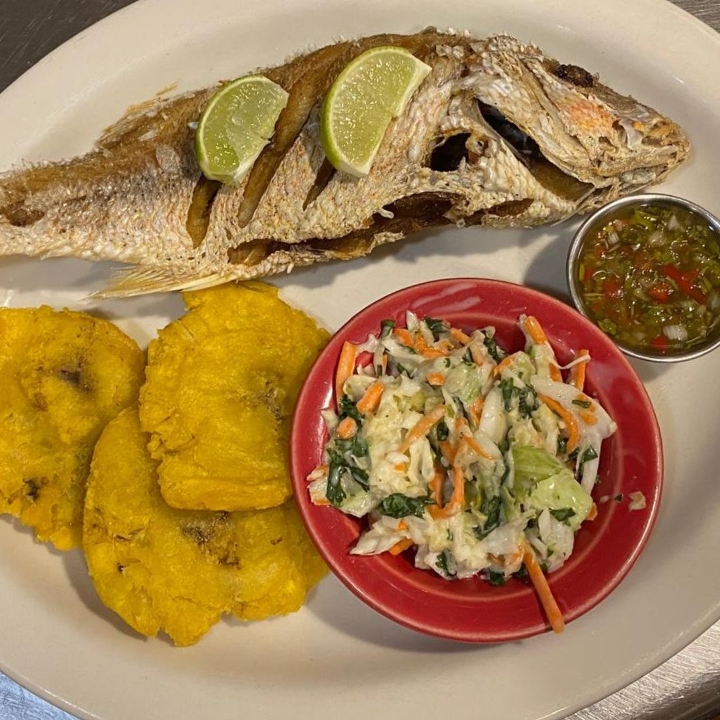 Fried Red Snapper.