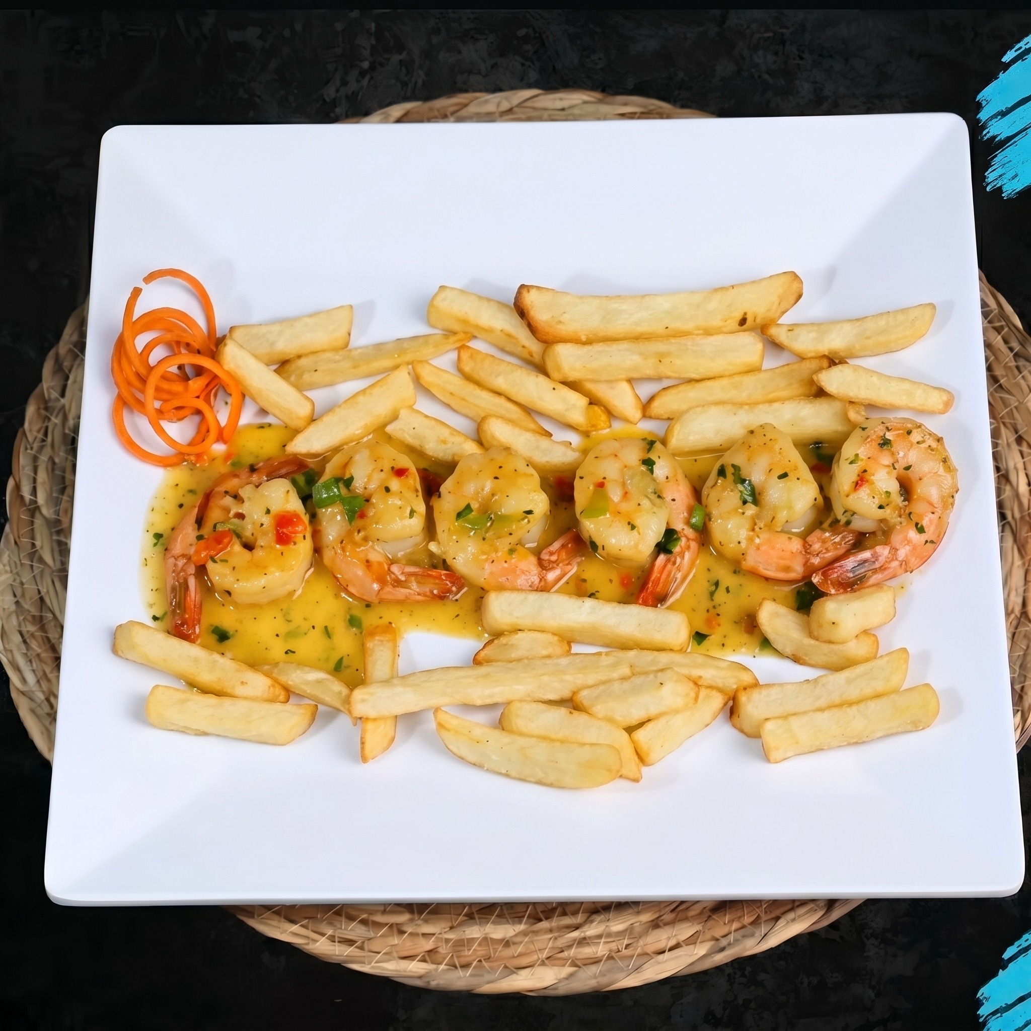 Camarones al Ajillo.
