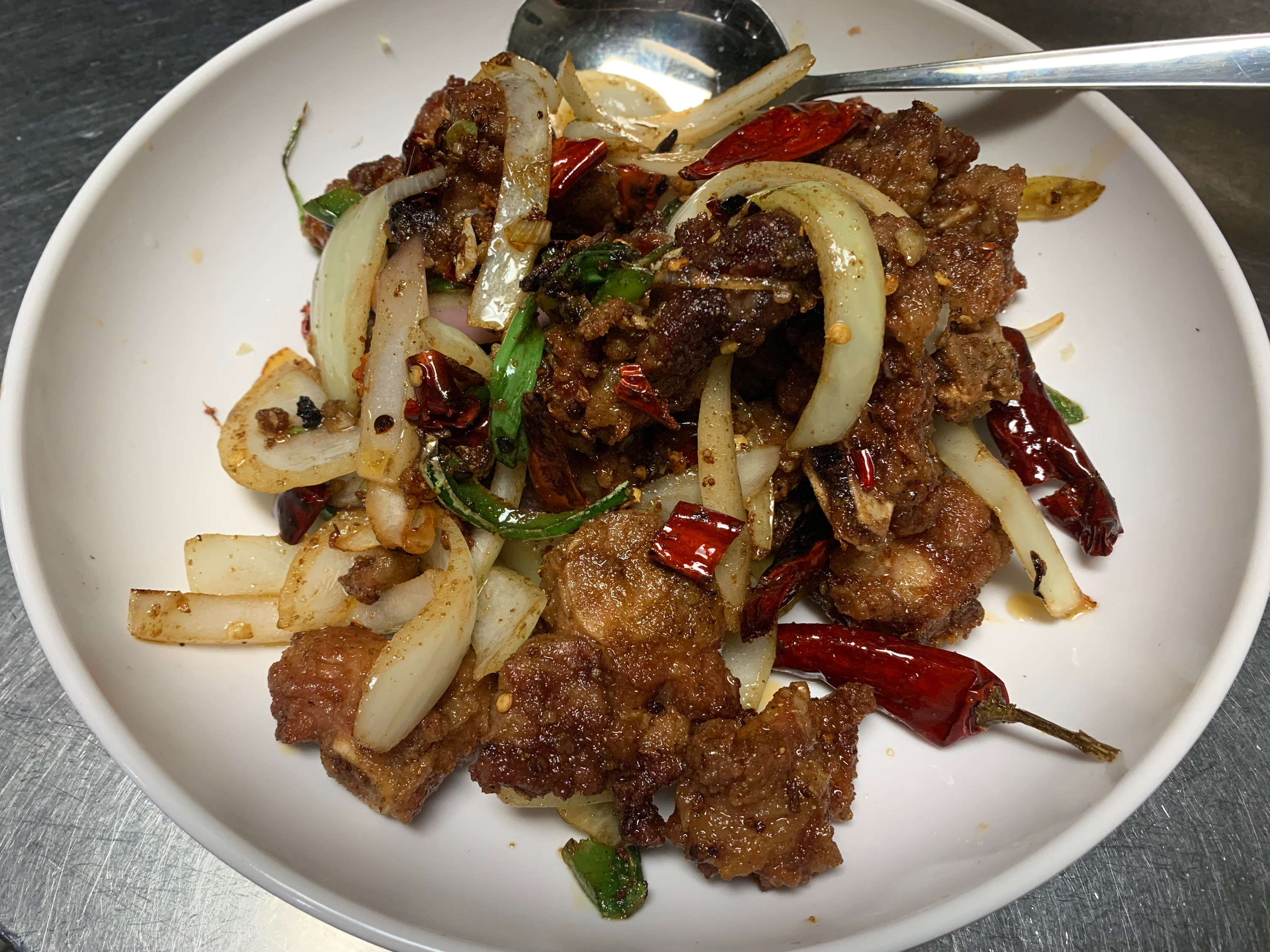 69 孜然排骨/Cumin Spare Pork Ribs🌶️.