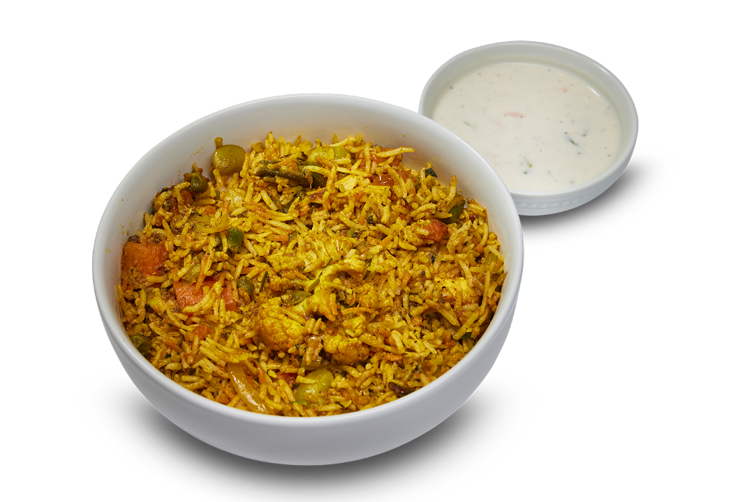 Vegetable Biryani.