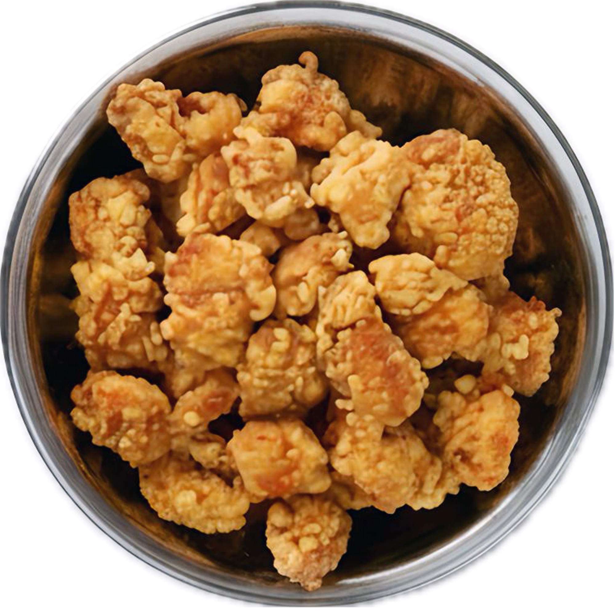 Korean Popcorn Chicken.