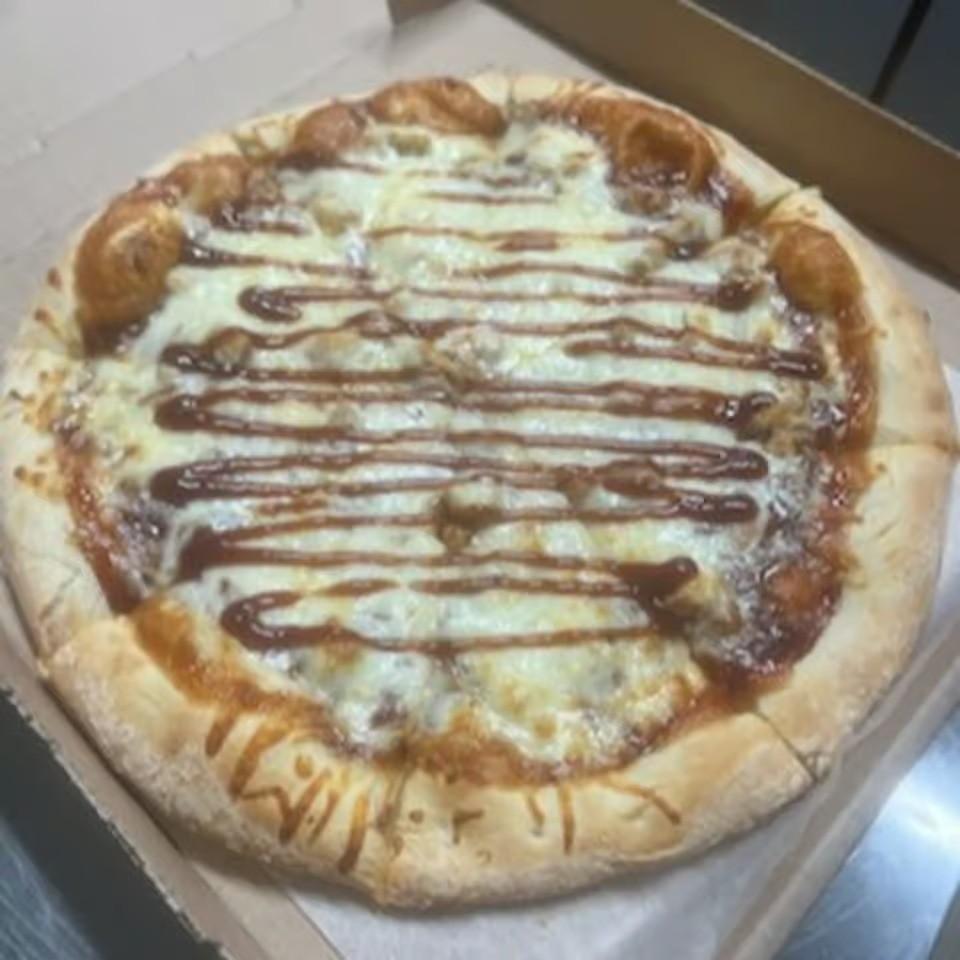 Buffalo Chicken Pizza.