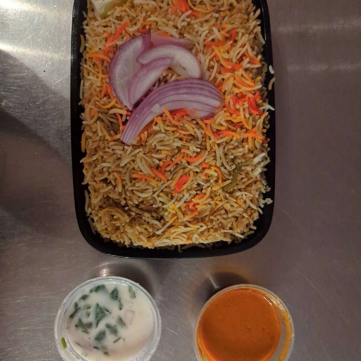 Goat Biryani.
