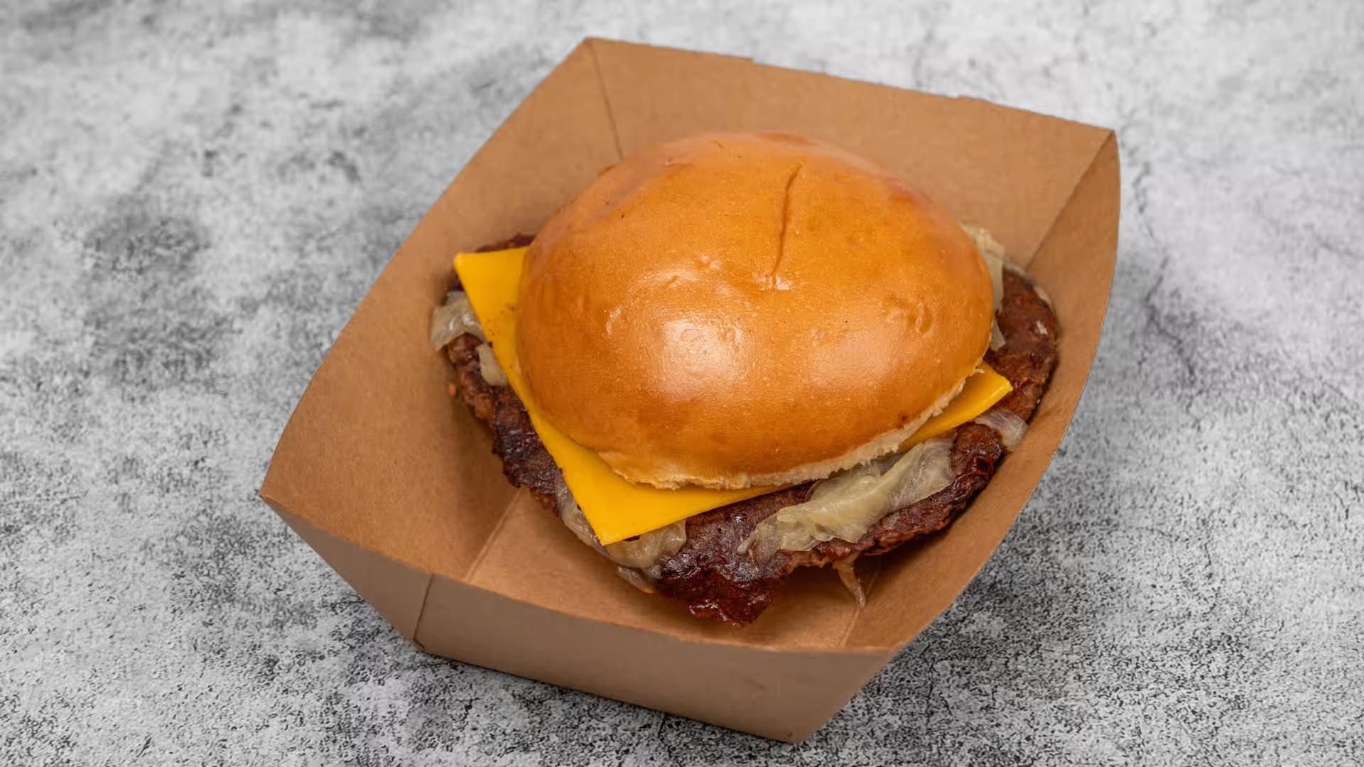 Vegan Smash Burger.