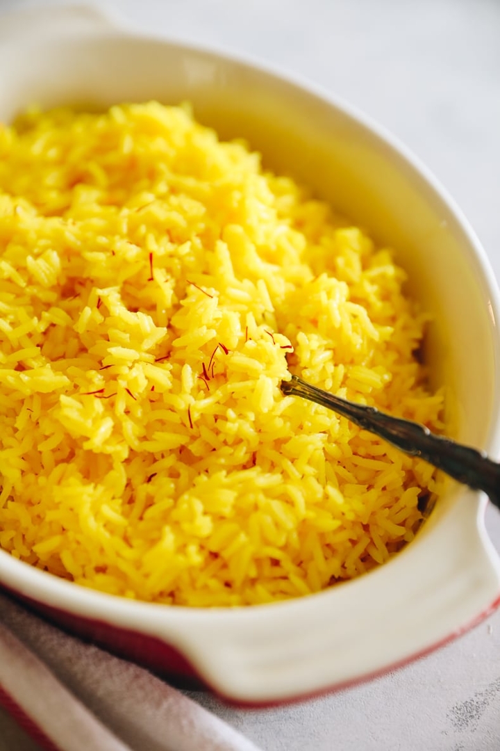 Saffron Rice Pilaf.