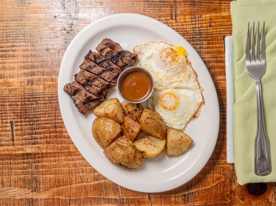 Steak & Potatoes.