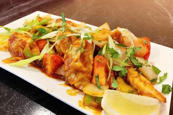 Chilly Chicken MoMo.