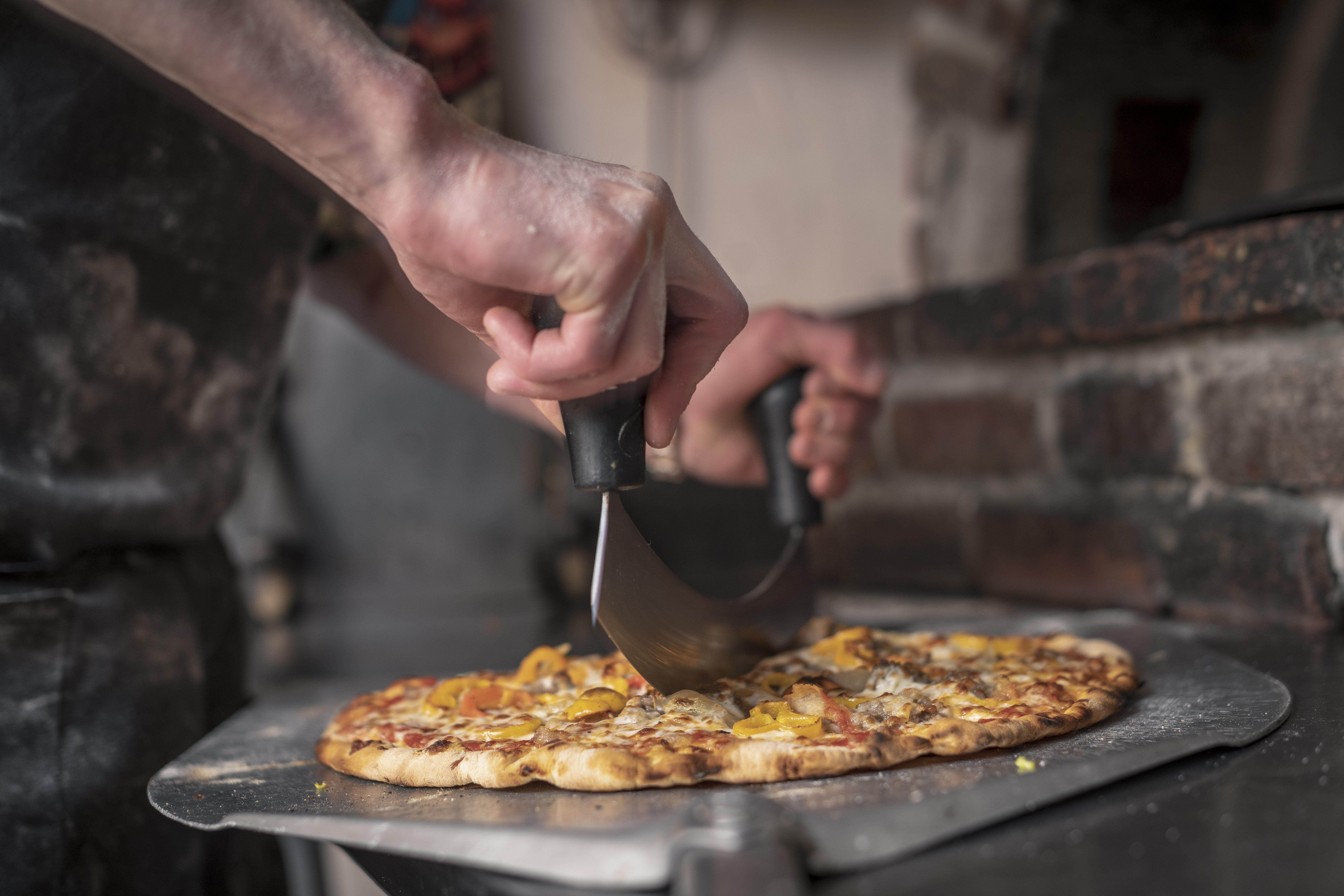 Mediterranean Vegetarian Pizza.