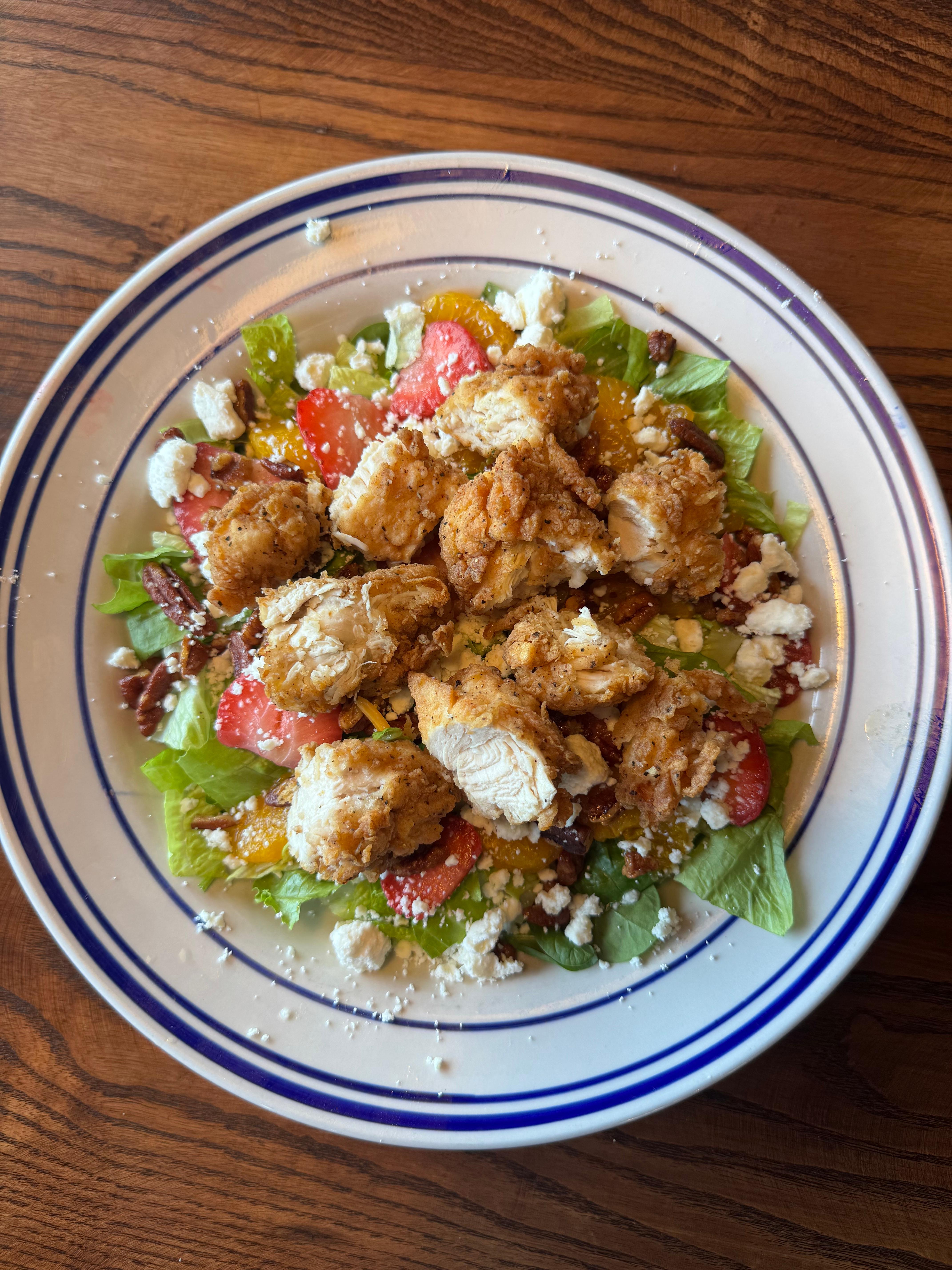 Fried Chicken Salad.