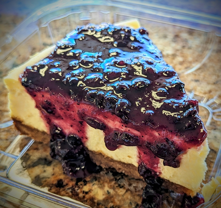 Huckleberry Cheesecake.