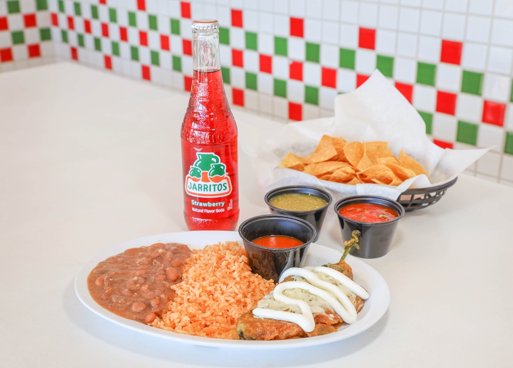 Saturday - 1 Chile Relleno.