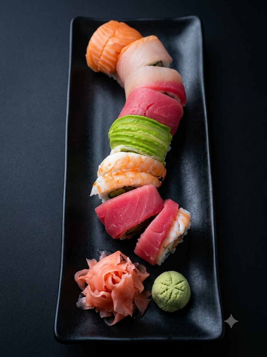 SR5 Rainbow Roll.