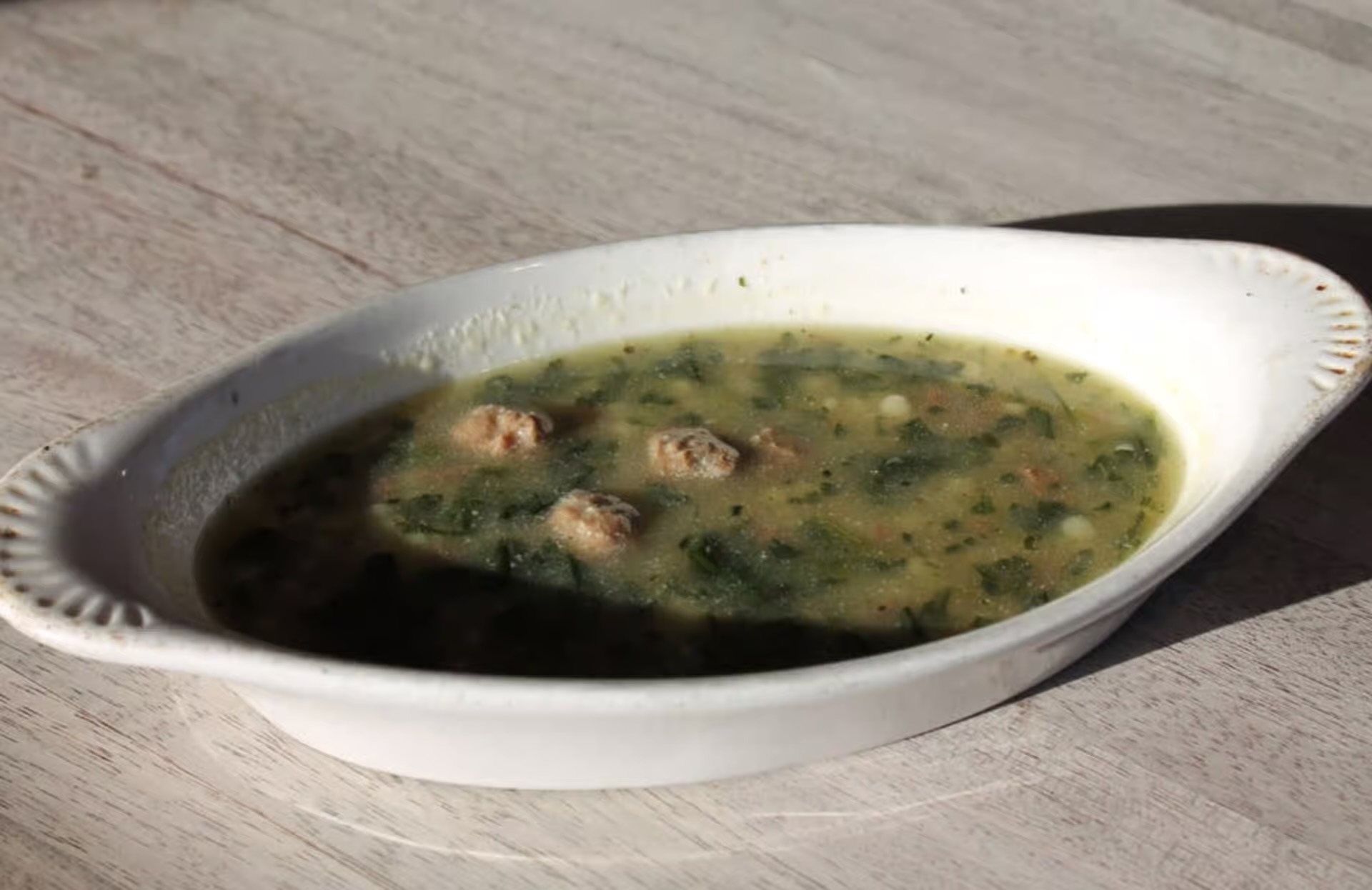 Italian Wedding Soup.