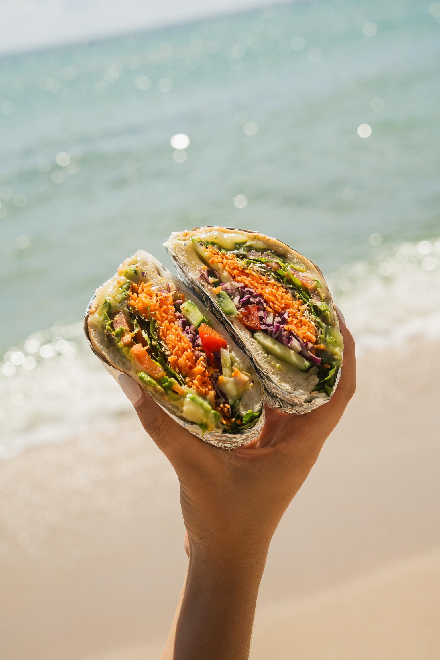 Avocado Pita Melt.