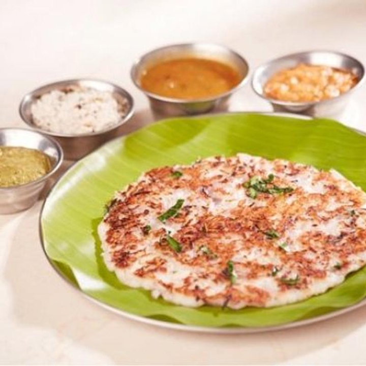 Chilli Onion Uthappam.