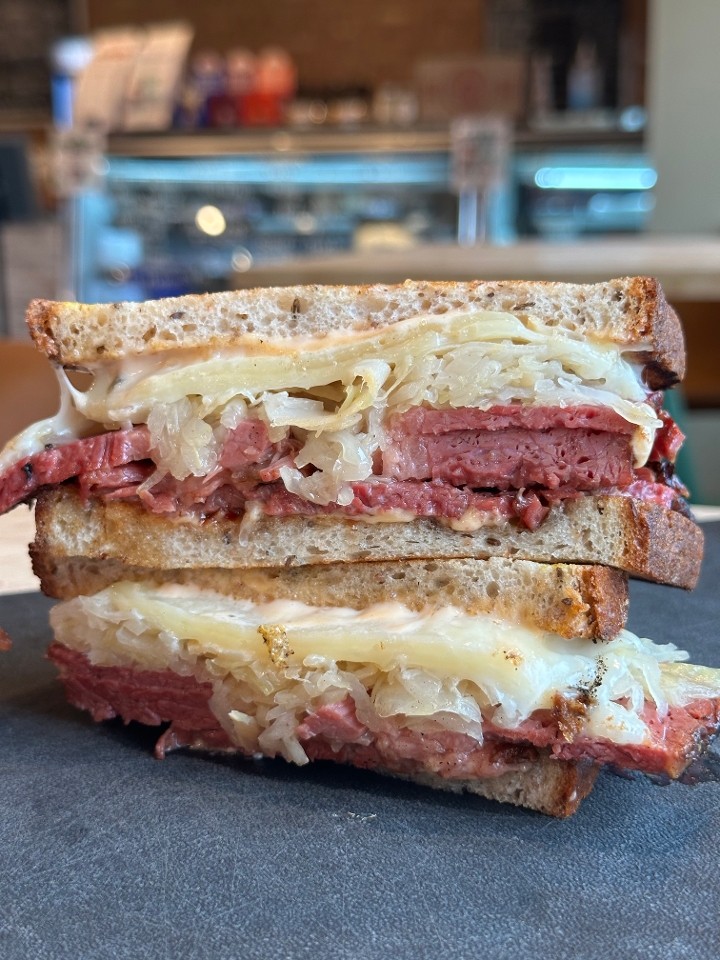 Corned Beef Reuben.
