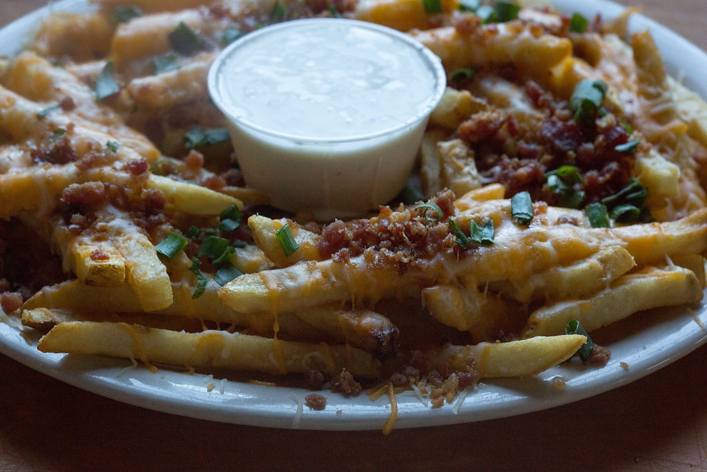 Bacon Cheese Fries.