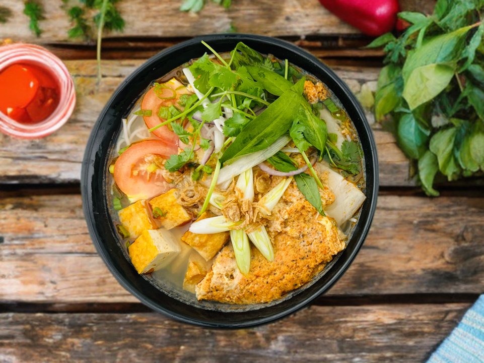 Chef's Crab Noodle Soup.