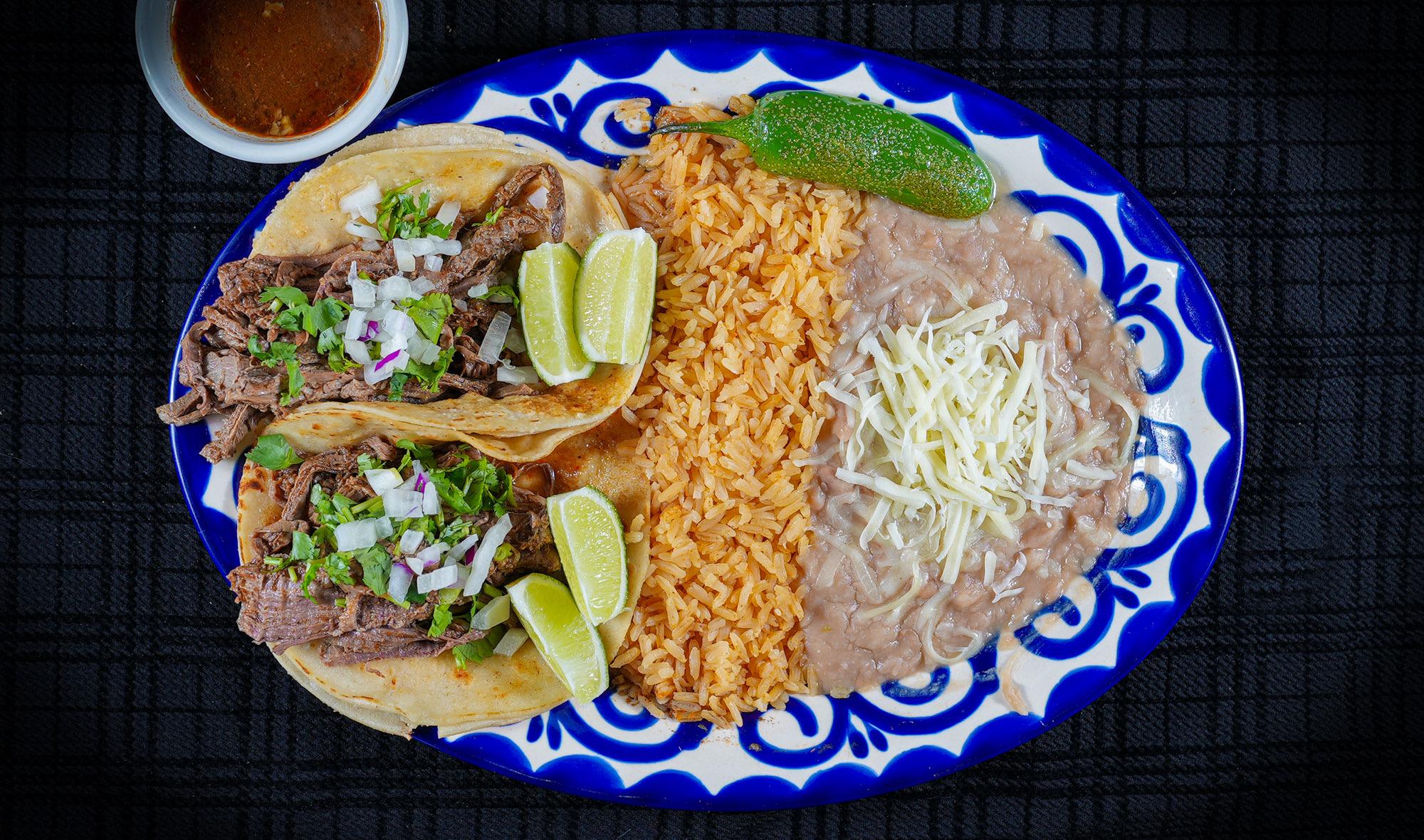 Taco Plate.