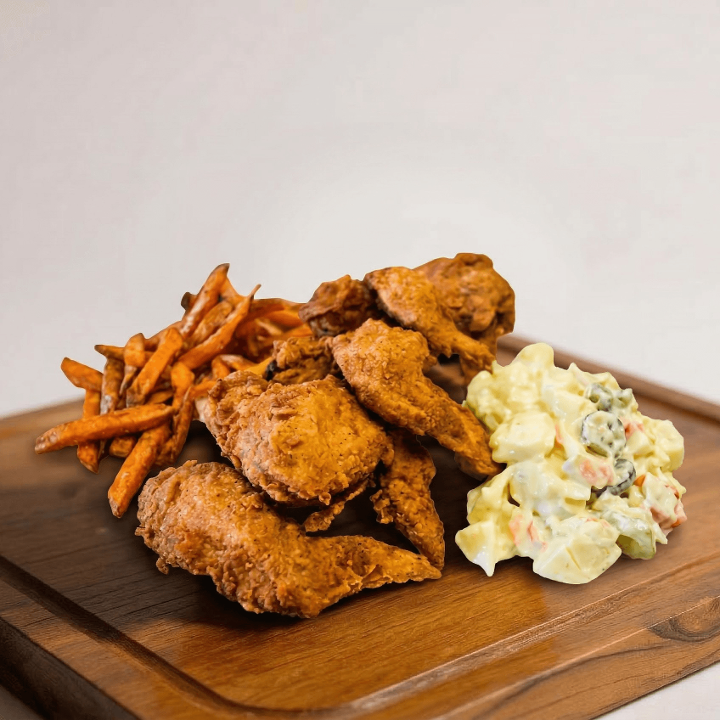 Kickin Chicken Wing Meal.